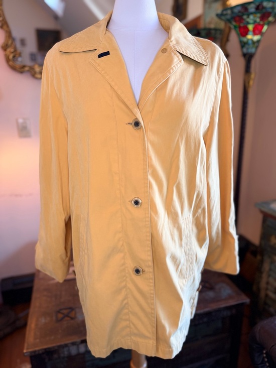 Nuage Jackets & Blazers - Lightweight Women's Mustard Trench Coat